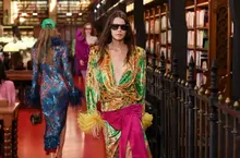Alessandro Michele Designs for the Dancefloor at Valentino’s Paris Show