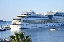 Bodrum'a Binlerce Turist Taşıdı: Dev Kruvaziyerin Rotası Heraklion