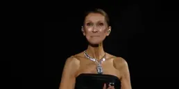 Céline Dion weeps as she performs first live show in more than six years