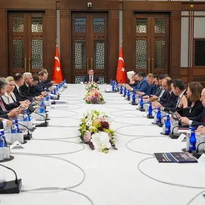 Cumhurbaşkanı Yardımcısı Yılmaz, Türkiye Coğrafi Bilgi Sistemi Kurulu Toplantısı'nda konuştu: