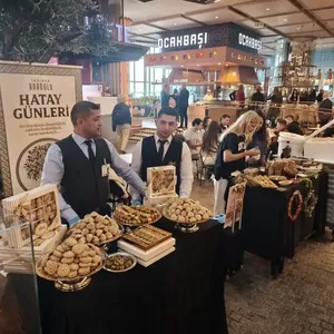 Hatay'ın meşhur lezzetleri İstanbul Havalimanı'nda yolcularla buluştu