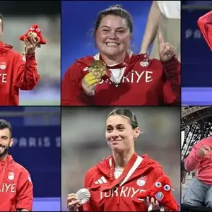 Paralimpik Oyunları Paris 2024'te Destan Yazan Sporcular Eve Döndü