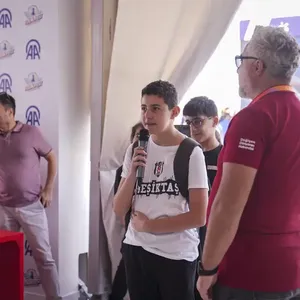 TEKNOFEST İstanbul'da yerini alan Anadolu Ajansı, ziyaretçilere ürün ve hizmetlerini tanıttı