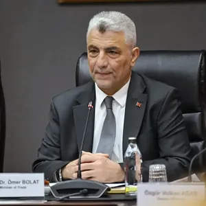 Ticaret Bakanı Bolat, Libya Ulaştırma Bakanı Şehubi ile görüştü:
