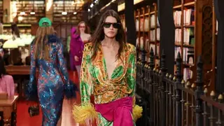 Alessandro Michele Designs for the Dancefloor at Valentino’s Paris Show