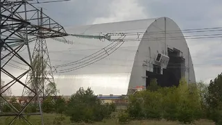 Rus İHA'sı Çernobil Yakınındaki Nükleer Yakıt Tesisini Vurdu