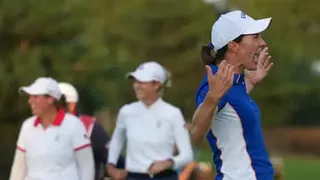 Solheim Cup golf 2026: Europe v USA, day two foursomes – live