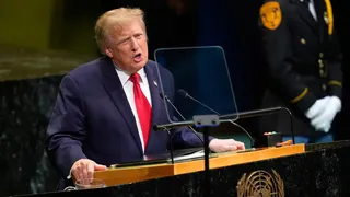 Trump Amenaza A Irán en Su Discurso Ante la ONU: "Habrá UN Acuerdo o los Aniquilo Rápido"