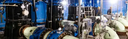 Akkuyu NGS'de su besleme sistemindeki pompaların elektrik motorları devreye alındı