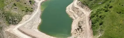 Erzurum kırsalına yapılan göletler tarım ve hayvancılığa katkı sağlıyor