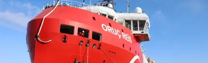 Oruç Reis Sismik Araştırma Gemisi, Filyos Limanı'na demirledi