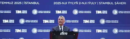 Ticaret Bakanı Bolat, Türkmenistan Ticaret Fuarı ve F İstanbul Fuarı'nın açılışında konuştu: