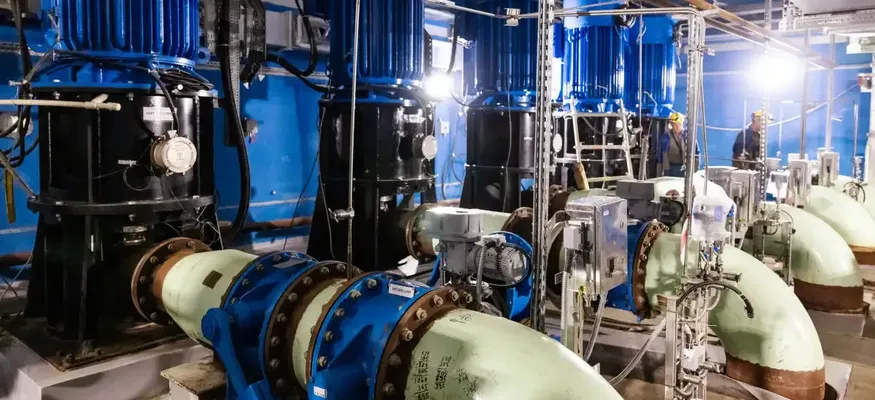Akkuyu NGS'de su besleme sistemindeki pompaların elektrik motorları devreye alındı