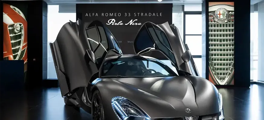 Alfa Romeo 33 Stradale Perla Nera: Sadece Bir Tane Üretildi