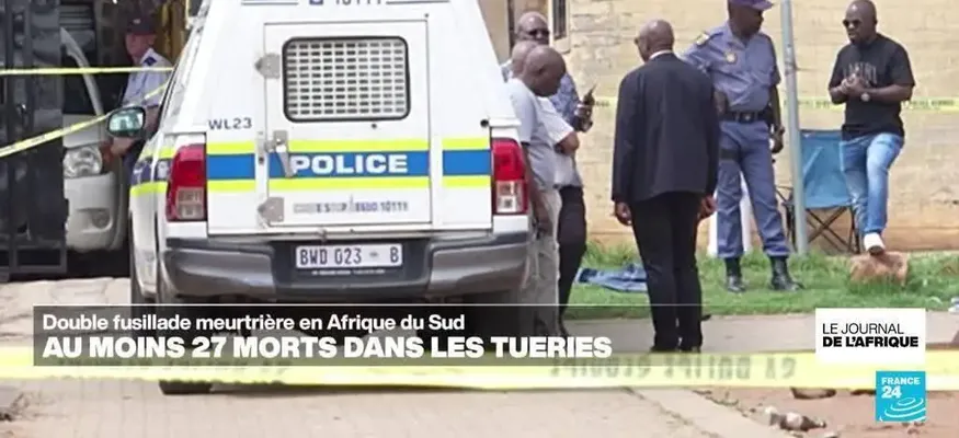 Au Moins 27 Morts dans une Double Fusillade en Afrique du Sud