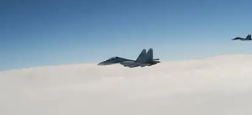 Cazas de Finlandia y Suecia Interceptan A UN Escuadrón de Aviones Rusos en el Báltico