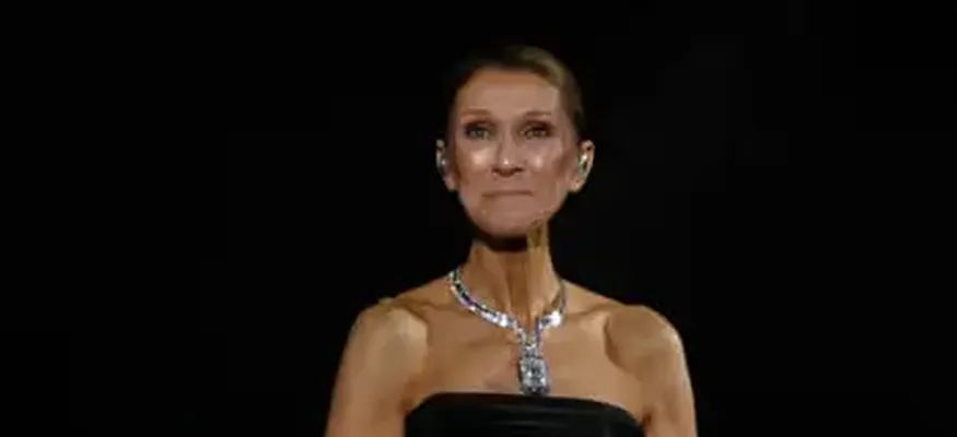 Céline Dion weeps as she performs first live show in more than six years