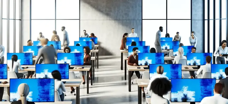 CrowdStrike'ın Rolü: Microsoft Güncellemesi Küresel Mavi Ekran Sorununa Neden Oldu