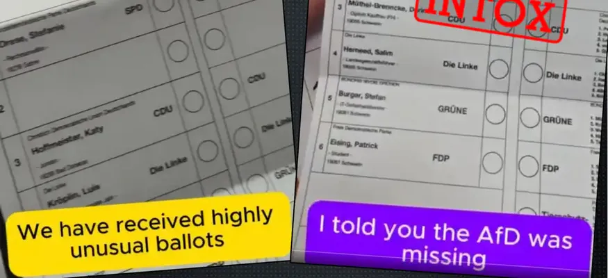 Élections en Allemagne : De Fausses Vidéos Dénoncent une Prétendue Fraude Électorale