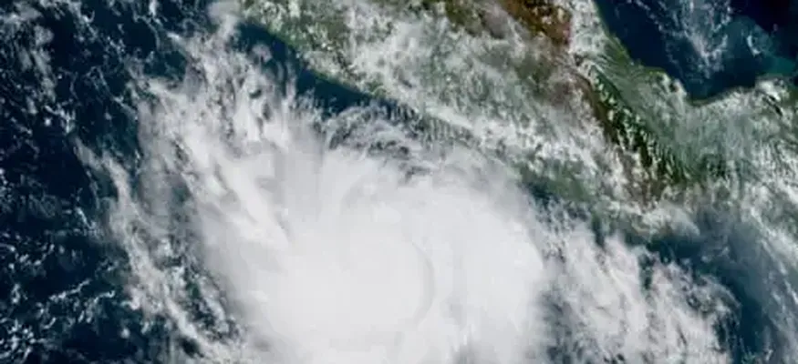 Hurricane Polo, Rapidly Intensifying from Strong El Niño Patterns, Rages Off Coast of Mexico