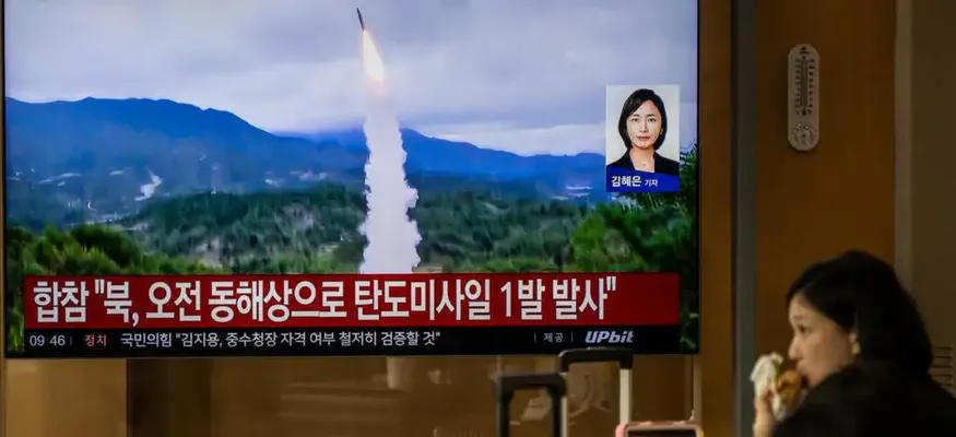 La Corée du Nord Tire UN Missile Balistique en Direction de la Mer du Japon