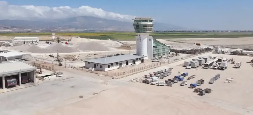 Onarım çalışması yürütülen Hatay Havalimanı 1 Eylül'de uçuşlara açılacak