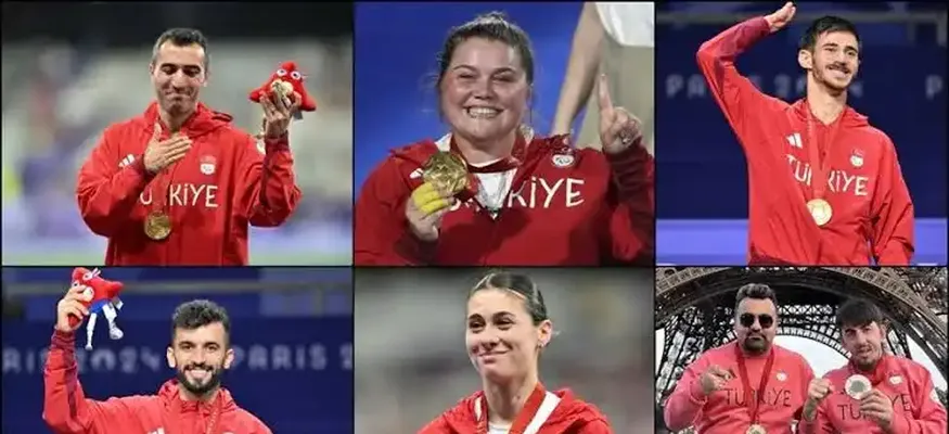 Paralimpik Oyunları Paris 2024'te Destan Yazan Sporcular Eve Döndü
