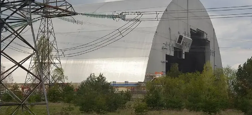 Rus İHA'sı Çernobil yakınındaki nükleer yakıt tesisini vurdu