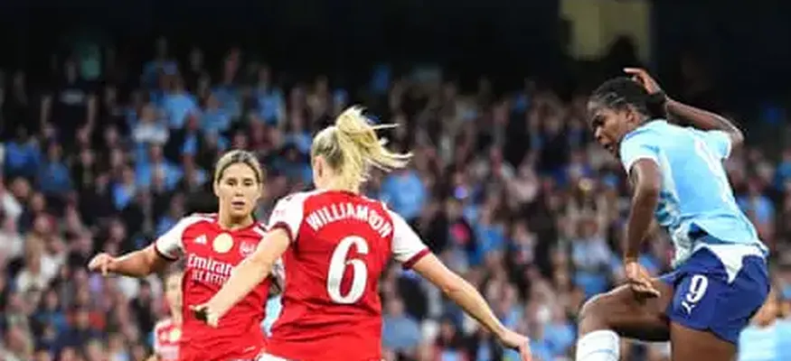 Shaw Seals Manchester City’s Thrilling 4-2 Win over Arsenal to Keep up 100% WSL Run