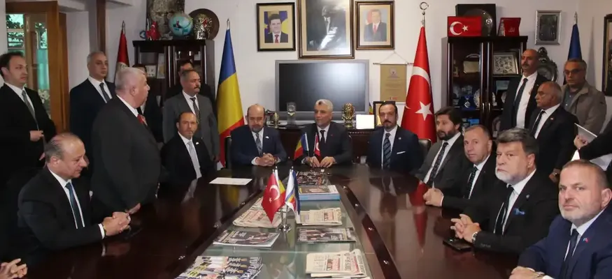 Ticaret Bakanı Bolat, Romanya Türkiye Ticaret ve Sanayi Odası'nda konuştu: