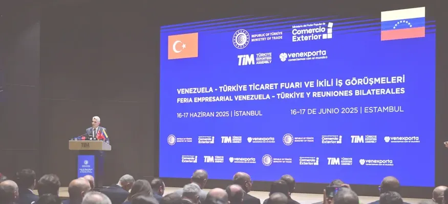 Ticaret Bakanı Bolat, "Türkiye-Venezuela Ticaret Fuarı"nın açılışında konuştu: