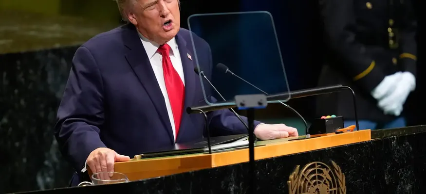Trump Amenaza A Irán en Su Discurso Ante la ONU: "Habrá UN Acuerdo o los Aniquilo Rápido"