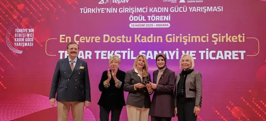 Türkiye'nin Girişimci Kadın Gücü Yarışması Ödül Töreni, TOBB'da düzenlendi