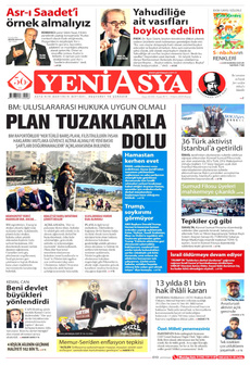 YENİ ASYA 5 Ekim 2025 gazete manşeti
