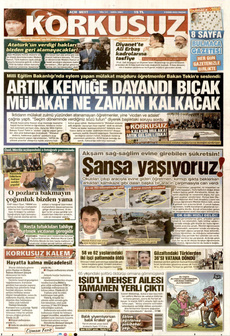 KORKUSUZ 5 Ekim 2025 gazete manşeti