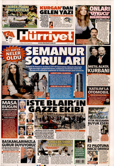 HÜRRİYET 6 Ekim 2025 gazete manşeti