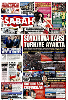 SABAH 6 Ekim 2025 gazete manşeti