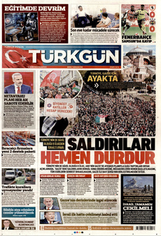 TÜRKGÜN 6 Ekim 2025 gazete manşeti