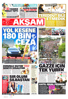 AKŞAM 6 Ekim 2025 gazete manşeti