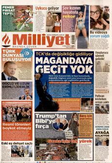 MİLLİYET 6 Ekim 2025 gazete manşeti
