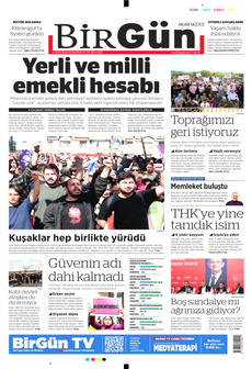 BİRGÜN 6 Ekim 2025 gazete manşeti