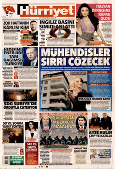 HÜRRİYET 7 Ekim 2025 gazete manşeti