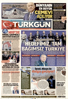TÜRKGÜN 7 Ekim 2025 gazete manşeti