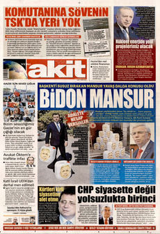 YENİ AKİT 7 Ekim 2025 gazete manşeti