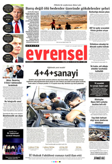 EVRENSEL 7 Ekim 2025 gazete manşeti