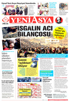 YENİ ASYA 7 Ekim 2025 gazete manşeti