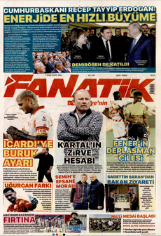 FANATİK 7 Ekim 2025 gazete manşeti