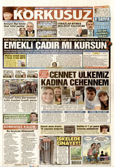 KORKUSUZ 7 Ekim 2025 gazete manşeti