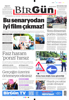 BİRGÜN 8 Ekim 2025 gazete manşeti