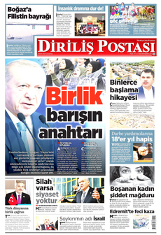 DİRİLİŞ POSTASI 8 Ekim 2025 gazete manşeti